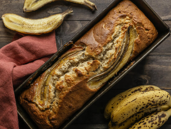 top-view-banana-bun